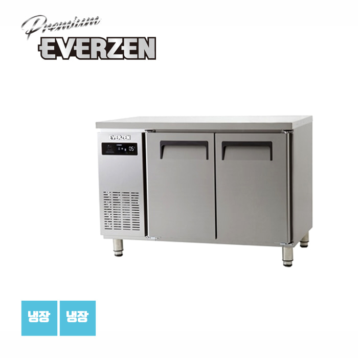 에버젠 간접냉각방식 테이블냉장고 1200 올냉장 UDS-12TIE