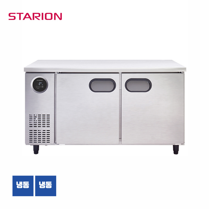 스타리온 업소용 테이블냉장고 W1500 냉동 SR-T15BAF SR-T15DIEM SR-T15DSE