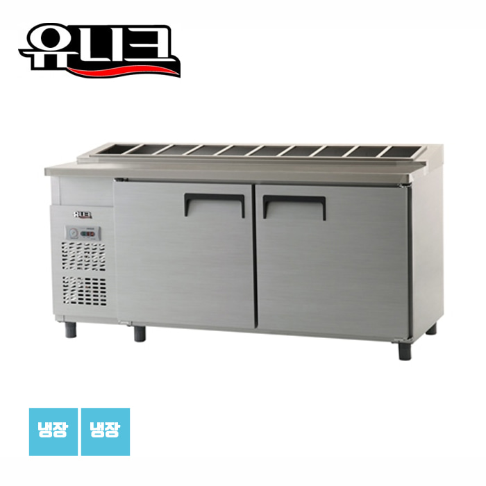 유니크대성 직접냉각방식 김밥 테이블 1800 UDS-18RGAR